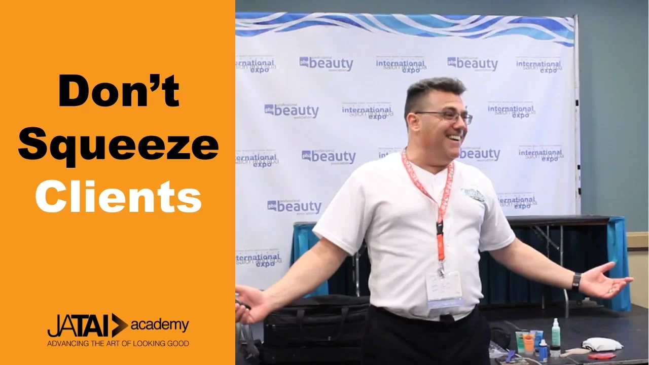 Don't Squeeze Clients - Mental Health for Hair Professionals
