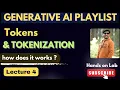 4 Tokens Tokenization Explained Generative AI Full Course