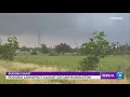 Possible landspout caught on camera in Angleton Texas