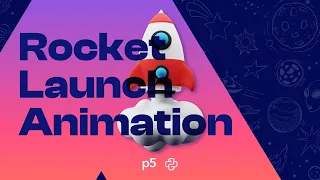 Rocket Launchoff in P5 Python Coding For Kids