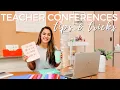 TEACHER CONFERENCES MADE EASY For Any Grade