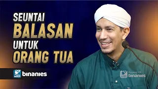 seuntai balasan untuk orang tua habib muhammad bin anies shahab