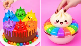 🌈🍰 Rainbow Cake in So Many Sweet Ways | Fun & Creative Dessert Ideas