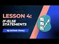 Introduction to Java Programming - Lesson 4 If-Else Statements