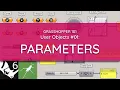 Grasshopper 101 User Objects Parameters