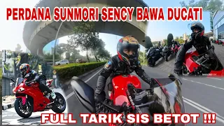 PERDANA DUCATI PANIGALE 1199 DIPAKE SUNMORI SENCY AUTO TARIKSIS BETOTnya KELUAR