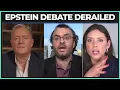 Lagu Epstein Debate Goes AWRY Before Audio Cuts Out