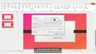 How to Add Superscript and Subscript in PowerPoint