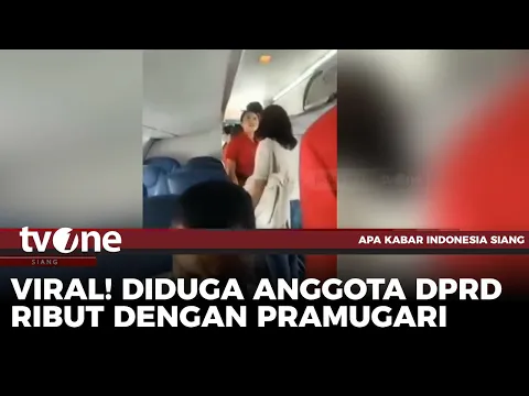 Pramugari Dicekik Anggota DPRD Sumut Terjadi di Pesawat Wings Air
