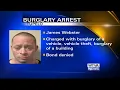 Burglaries and thefts led to arrest of Tupelo man