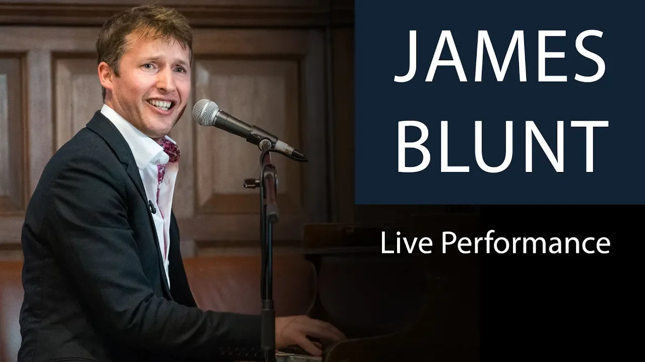 James Blunt | Goodbye My Lover | Live Performance at Oxford Union