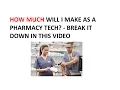 How Much Do Pharmacy Technicians Make A Year - Reality Check