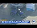 Chase Man flees LAPD with gas pump attached to dirt bike