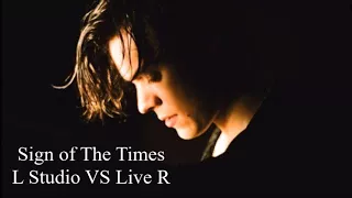 Download Harry Styles - Sign of The Times (Studio VS Live) USE HEADPHONES MP3