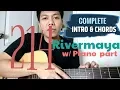 214 Guitar Tutorial PIANO INTRO and Chords - Rivermaya