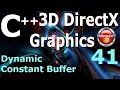 Dynamic Constant Buffer C 3D DirectX Tutorial