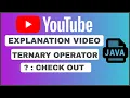 Ternary Operator - Java Explanation
