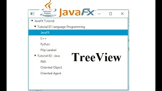 JavaFX Tutorial 21 - TreeView Java GUI