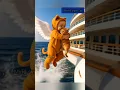 Download Lagu Baby Angel Flies to Save Drowning Cat and Lands on Cruise Ship #shorts #trending #viral