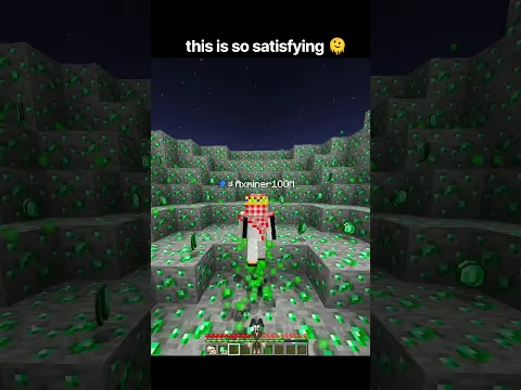 This Is So Satisfying in Minecraft 🤯 ✅ #shorts #satisfying