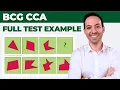 BCG Consulting Career Assessment CCA - Full 2026 Walkthrough