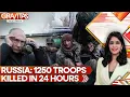 Lagu Unstoppable Russia, Ukraine Loses 1,250 Troops Claims Moscow | GRAVITAS