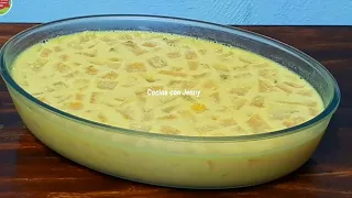 Postre de PIÑA🍍 FÁCIL Y DELICIOSO! /Cocina con Jenny 