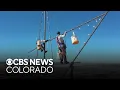 Castle Rock firefighters maintain star atop local landmark ahead of Starlighting