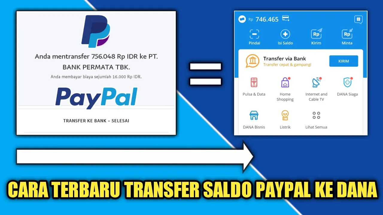 Cara Mengisi Saldo Paypal - Top Up Paypal