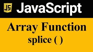splice Method in JavaScript Hindi