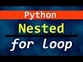 Python Nested for loop Python in bengali