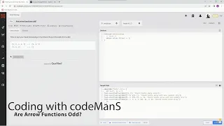 Codewars 8 kyu Are Arrow Functions Odd JavaScript