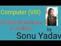 Computer VIII Ch - Control Structures in Python