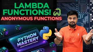25 Master Python Lambda Functions Anonymous Functions
