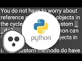 Circular reference in python