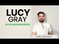 Lucy Gray by William Wordsworth in hindi Summary and analysis explanation