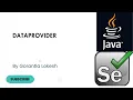 Selenium Java Tutorial 31 DataProvider in Selenium Java TestNG