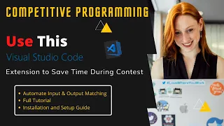 Competitive Programming Helper cph Automate Input And Output Matching VS Code Extension for CP