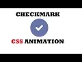 Awesome Checkbox Animation Using Only HTML CSS - Pure HTML CSS Tutorial