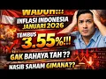 Lagu Waduh!!! Inflasi Indonesia Januari 2026 Tembus 3.55%!!! Gak Bahaya Tah?? Nasib Saham Gimana?? 