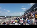 Pocono Raceway High Point 400 2023 from the stands first lap