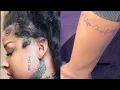 Chrisean Rock Shows Off Her YAHWEH Siblings Tattoos
