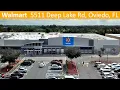 Shopping at Walmart Supercenter on Deep Lake Rd at Clayton s Crossing in Oviedo Florida Store 5894