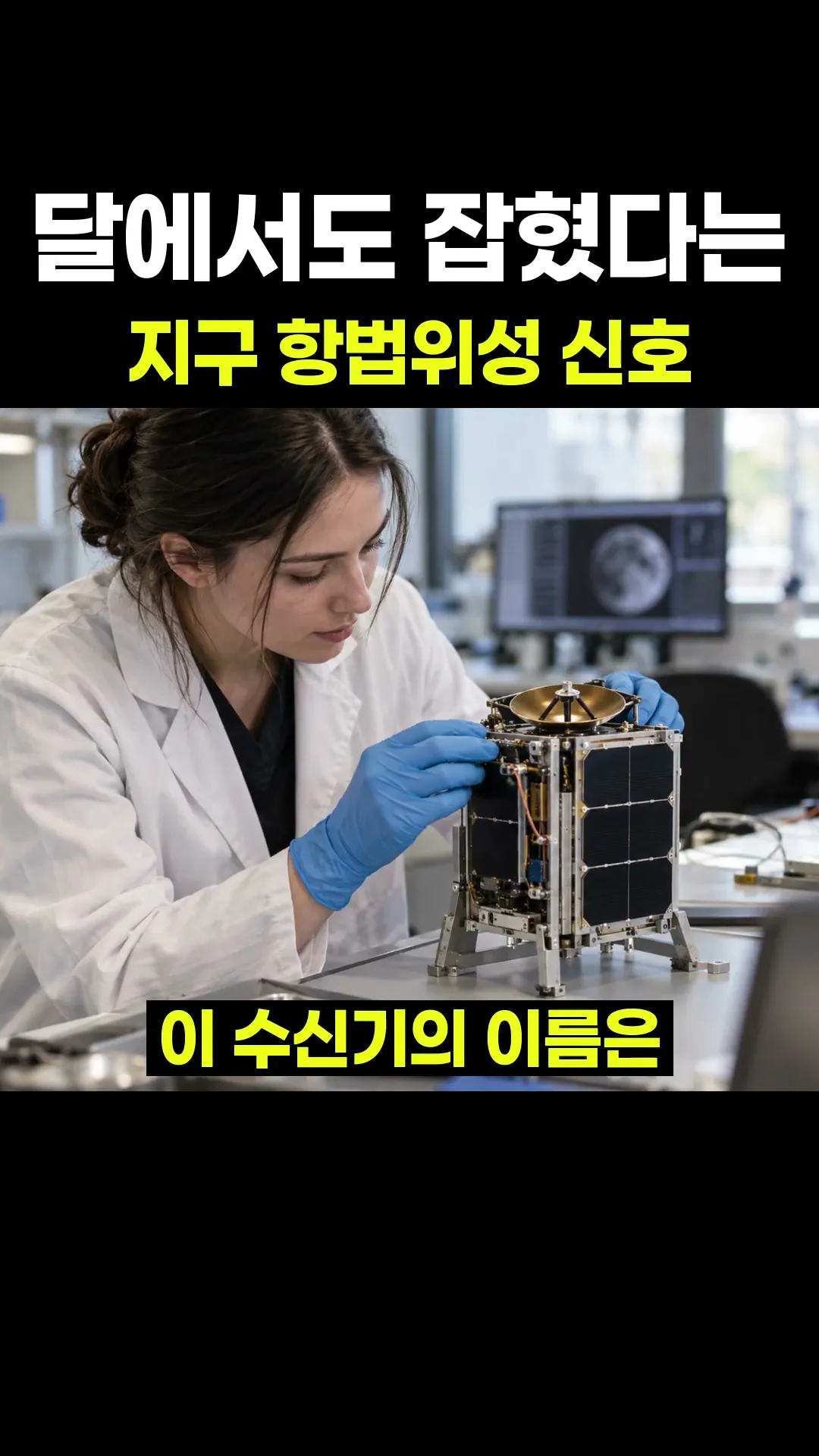 달에서도 잡혔다는 지구 항법위성 신호