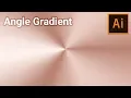 How to Create Angular or Conical Gradient in Adobe Illustrator