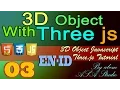 3D Object With Three Js 3 Understanding about Position and Rotation Camera Javascript Tutorial