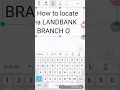 LANDBANK BRANCH AND ATM LOCATOR