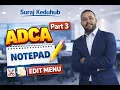 Notepad Tutorial 3rd class Introduction to Notepad Basic Interface in Hindi Computer Course
