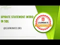 Update Command in SQL Learnomate Technologies