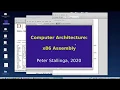 Computer Architecture x86 Assembly Hello World NASM